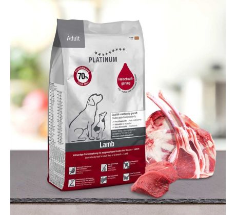 PLATINUM Natural Adult Lamb + Rice