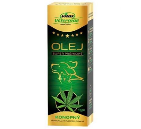 Olej konopný VITAR Veterinae