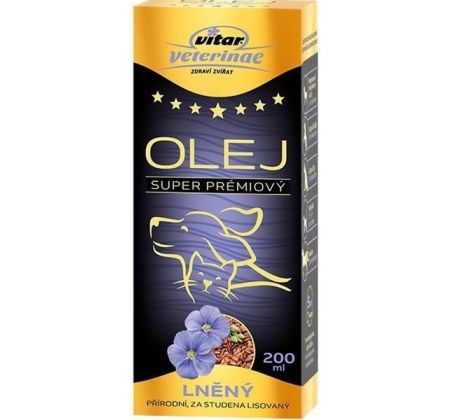 Olej ľanový VITAR Veterinae