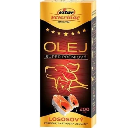 Olej lososový VITAR Veterinae