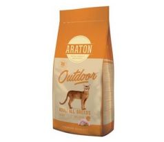 ARATON cat adult outdoor active all breed poultry 15 kg
