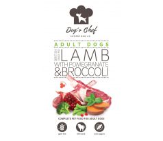 Dog’s Chef BRITISH GRASS FED LAMB WITH POMEGRANATE & BROCCOLI