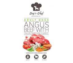 Dog’s Chef  ANGUS BEEF WITH CAULIFLOWER &  CARROT