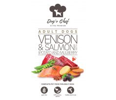 Dog’s Chef  VENISON & SALMON WITH SWEET POTATO & MULBERRY
