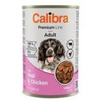 Calibra KONZERVA dog Adult Premium Telacia & kura 1240 g