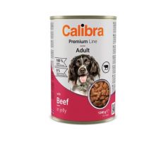 Calibra KONZERVA dog Adult Premium Hovädzie 1240 g