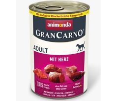 Animonda GRANCARNO dog adult bravčové a srdiečka konzerva