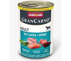 Animonda GRANCARNO dog adult bravčové, losos, špenát konzerva