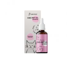 Curepoint CBD olej PET 5% SAUSAGE, 10ml