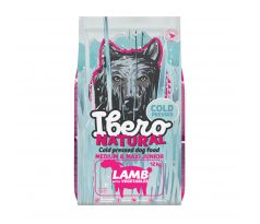 Ibero Cold Press Dog Junior Medium/Large Lamb - 12kg