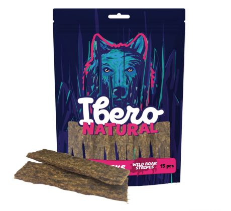 Ibero Meat Snacks Wild Boar Stripes - 15ks