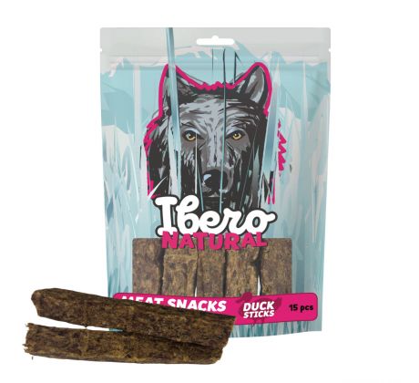 Ibero Cold Meat Snack Duck Sticks with Collagen - 15ks