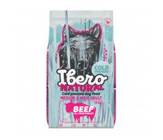 Ibero Cold Press Dog Adult Medium/Large Beef - 4x3kg