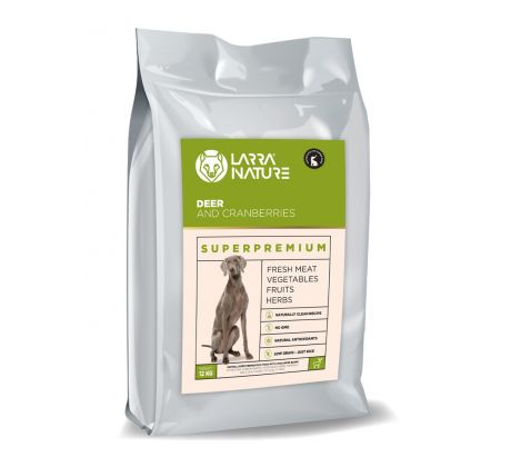 Larra Nature Jeleň a Brusnice Superprémium 22/12