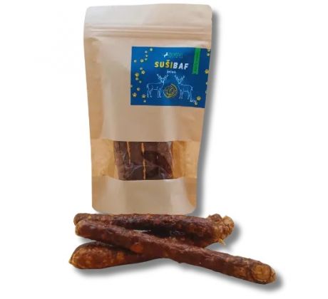 Sušibaf - jeleň klobásky