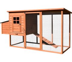 Kurín Strend Pro, pre hydinu, so strechou, 200x75.5x103 cm