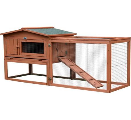 Králikáreň Strend Pro, so strechou, 158x58x68 cm