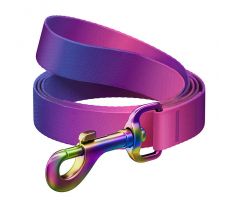 WAUDOG nylonové vodítko pre psa, gradient, 20 mm široké, 122 cm dlhé (fialové)