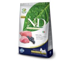 Farmina N&D dog PRIME (GF) adult mini, lamb & blueberry