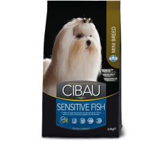 CIBAU dog adult sensitive fish mini
