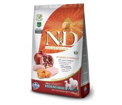Farmina N&D dog GF PUMPKIN adult medium & maxi chicken&pomegranate 12 kg