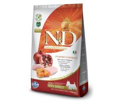 Farmina N&D dog GF PUMPKIN adult mini chicken&pomegranate